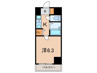 サンライズ長田の物件間取画像